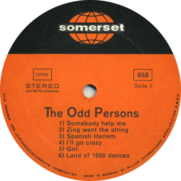 Odd Persons, The - World Beat Hits (LP Tweedehands) - Discords.nl