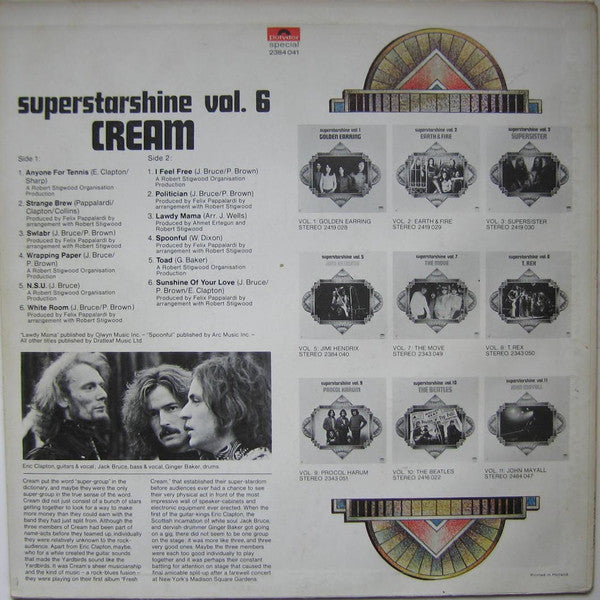 Cream - Superstarshine Vol. 6 (LP Tweedehands)