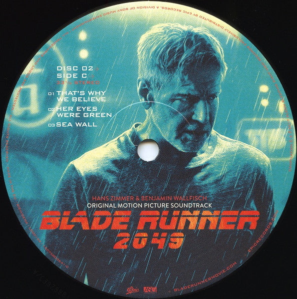 Hans Zimmer & Benjamin Wallfisch - Blade Runner 2049 (Original Motion Picture Soundtrack) (LP)