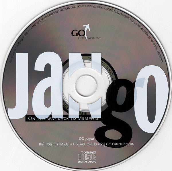 Jango - On The Way Back To Memphis (CD)