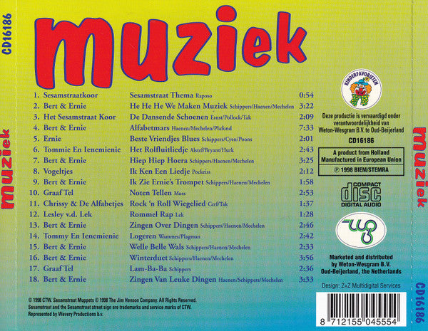 Sesamstraat - Muziek (CD)