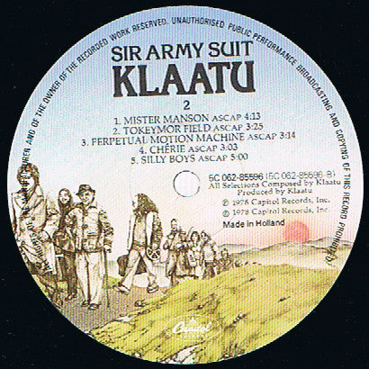 Klaatu - Sir Army Suit (LP Tweedehands)