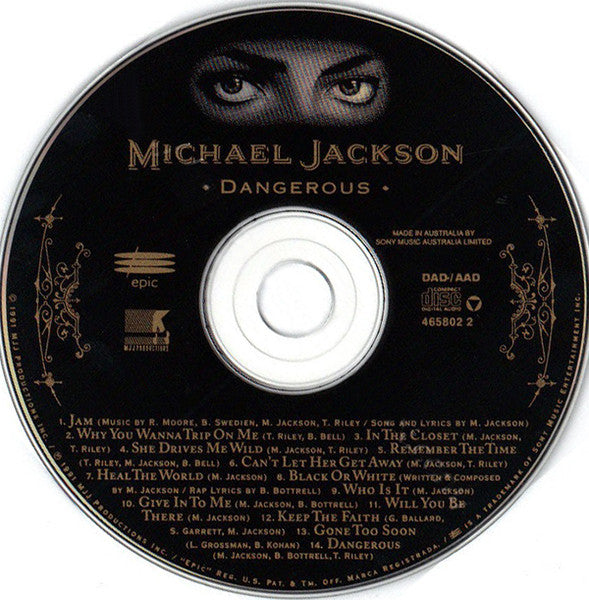 Michael Jackson - Dangerous (CD)