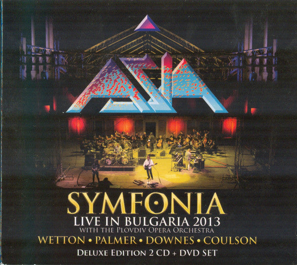 Asia With The Plovdiv Philharmonic Orchestra - Symfonia (Live In Bulgaria 2013 - With The Plovdiv Opera Orchestra) (CD)