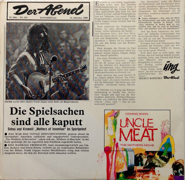 Mothers, The - Mothermania - The Best Of The Mothers (LP Tweedehands)