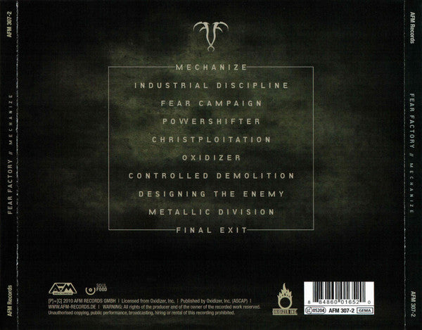 Fear Factory - Mechanize (CD)