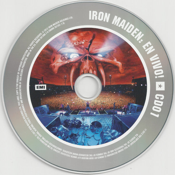 Iron Maiden - En Vivo! (CD)