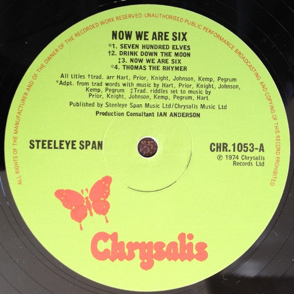 Steeleye Span - Now We Are Six (LP Tweedehands)