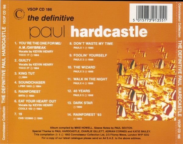 Paul Hardcastle - The Definitive Paul Hardcastle (CD Tweedehands)