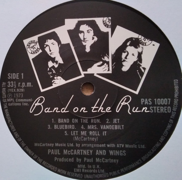 Wings - Band On The Run (LP Tweedehands)