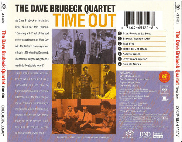 Dave Brubeck Quartet, The - Time Out (CD Tweedehands)