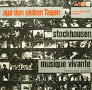 Karlheinz Stockhausen - Ensemble Musique Vivante - Aus Den Sieben Tagen / Fais Voile Vers Le Soleil Liason (LP Tweedehands)
