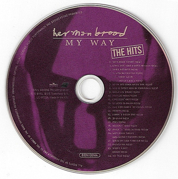 Herman Brood - My Way - The Hits (CD Tweedehands)