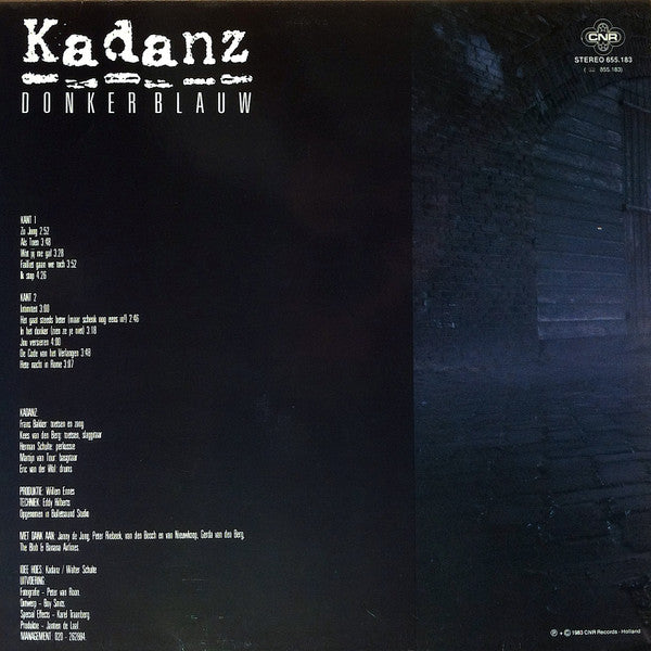Kadanz - Donkerblauw (LP Tweedehands)