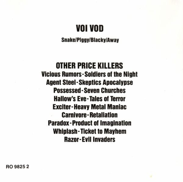 Voïvod - War And Pain (CD Tweedehands)