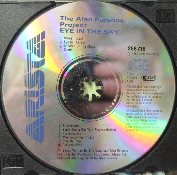 Alan Parsons Project, The - Eye In The Sky (CD Tweedehands)