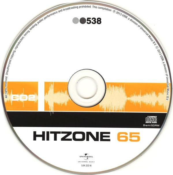 Various - 538 - Hitzone 65 (CD Tweedehands) - Discords.nl