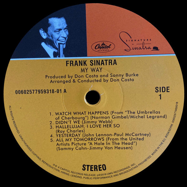 Frank Sinatra - My Way (LP) - Discords.nl