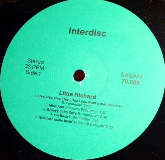 Little Richard - Selection Of (LP Tweedehands) - Discords.nl