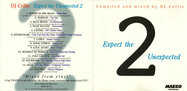 DJ Cellie - Expect The Unexpected 2 (CD Tweedehands) - Discords.nl