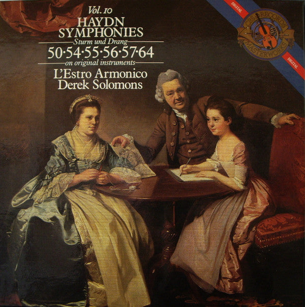 Joseph Haydn, L'Estro Armonico, Derek Solomons - Vol. 10, Symphonies, Sturm Und Drang 50 • 54 • 55 • 56 • 57 • 64   (Box Tweedehands) - Discords.nl