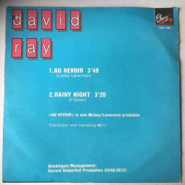 David Ray (3) : Au Revoir (7", Single)