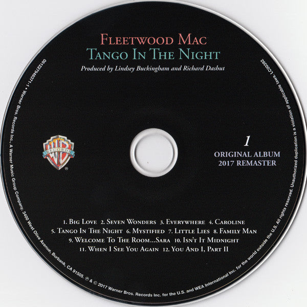 Fleetwood Mac : Tango In The Night (2xCD, Album, RE, RM)