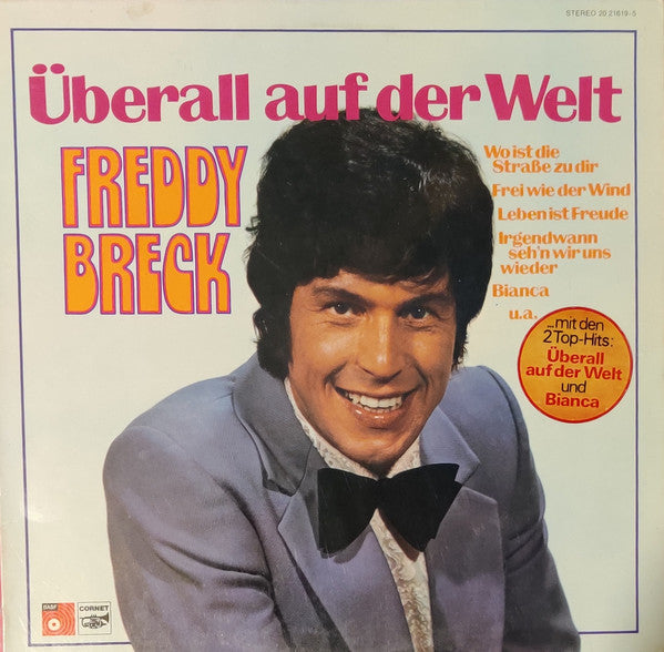Freddy Breck : Überall Auf Der Welt (LP, Album)
