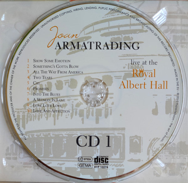 Joan Armatrading : Live At The Royal Albert Hall (2xCD, Album + DVD-V, PAL)