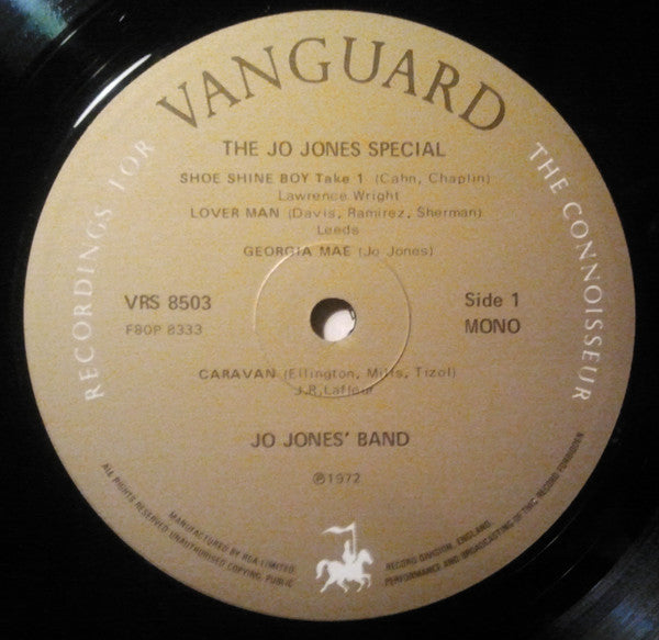 Jo Jones Band : The Jo Jones Special (LP, Album, Mono)