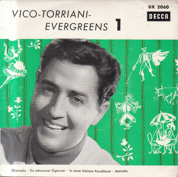 Vico Torriani : Vico-Torriani-Evergreens 1 (7", EP, Mono)