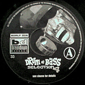 Various : Drum & Bass Selection 4 (Reload - Part 4 - Running It Red) (2xLP, Comp)