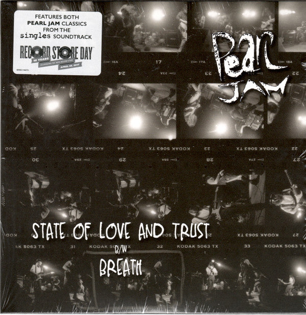 Pearl Jam : State Of Love And Trust b/w Breath (7", Single)