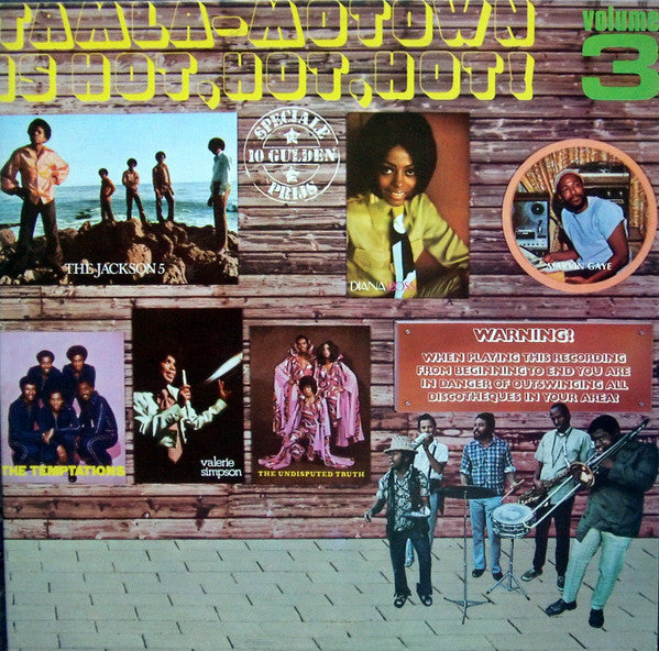 Various : Tamla-Motown Is Hot, Hot, Hot! Volume 3 (LP, Comp, Gat)