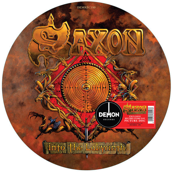 Saxon : Into The Labyrinth (LP, Album, Ltd, Pic, RE)