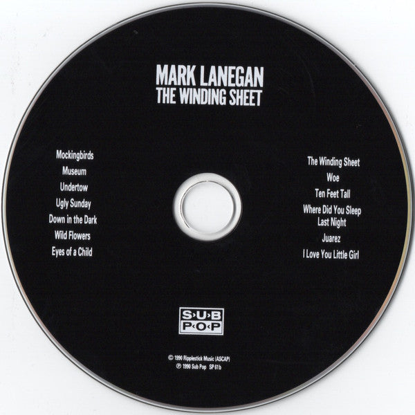 Mark Lanegan : The Winding Sheet (CD, Album, RP)