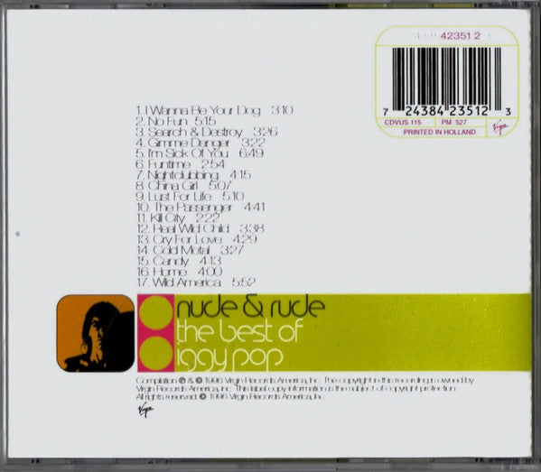 Iggy Pop : Nude & Rude: The Best Of Iggy Pop (CD, Comp, RE)
