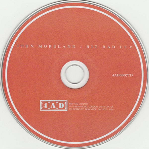 John Moreland : Big Bad Luv (CD, Album)