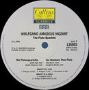 Wolfgang Amadeus Mozart, Judith Hall : The Flute Quartets (LP)