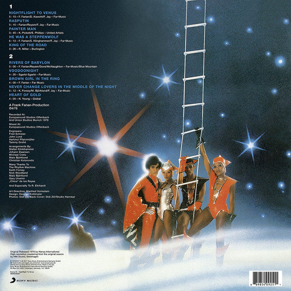 Boney M. : Nightflight To Venus (LP, Album, RE, RM)