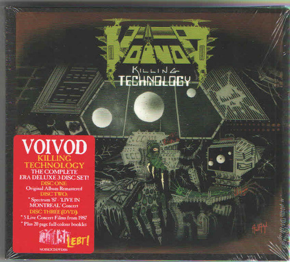 Voïvod : Killing Technology (CD, Album, RE, RM + CD, RM + DVD-V + Dlx)