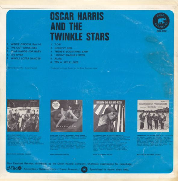 Oscar Harris And The Twinkle Stars : Oscar Harris And The Twinkle Stars (LP, Album)