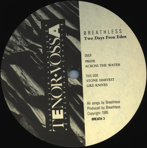Breathless : Two Days From Eden (12", EP)