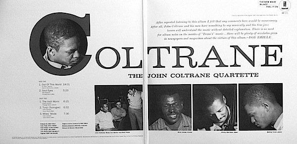 The John Coltrane Quartet : Coltrane (LP, Album, Ltd, RE, RM, 180)