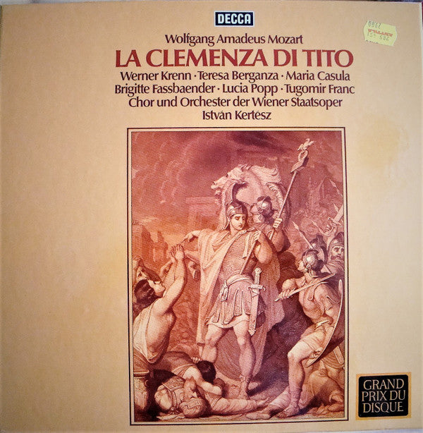 Wolfgang Amadeus Mozart, Orchester Der Wiener Staatsoper, István Kertész : La Clemenza Di Tito (3xLP, Album, RE + Box)
