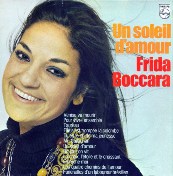 Frida Boccara : Un Soleil D'Amour (LP, Comp)
