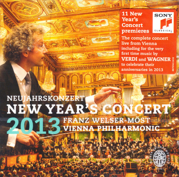 Franz Welser-Möst, Wiener Philharmoniker : Neujahrskonzert (New Year's Concert) 2013 (2xCD, Album)