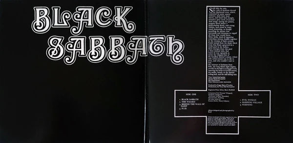 Black Sabbath : Black Sabbath (LP, Album, RE, 180)