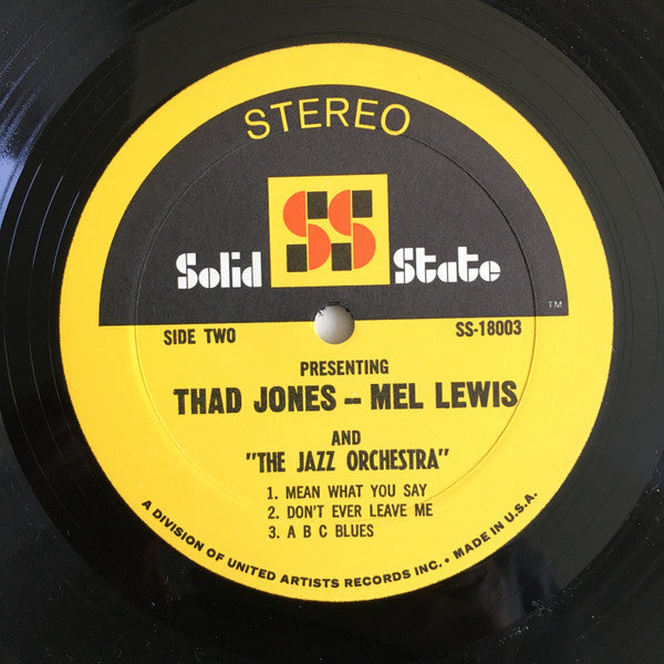 Thad Jones & Mel Lewis & The Jazz Orchestra : Presenting Thad Jones • Mel Lewis & "The Jazz Orchestra" (LP, Album, Gat)