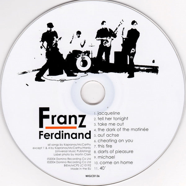 Franz Ferdinand : Franz Ferdinand (CD, Album, RP)